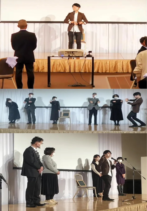 福岡市の病院の忘年会でメンタリズムステージショー